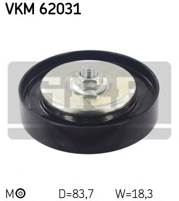 VKM 62031 SKF Ролик модуля натягувача ременя1